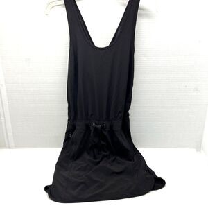 Patagonia Summer Short Dress Black Pullover Stretch Cross Back Womens XSmall